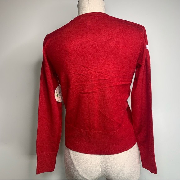 NEW Red Cherry Cardigan by Timeless London Size 6 - Picture 13 of 16